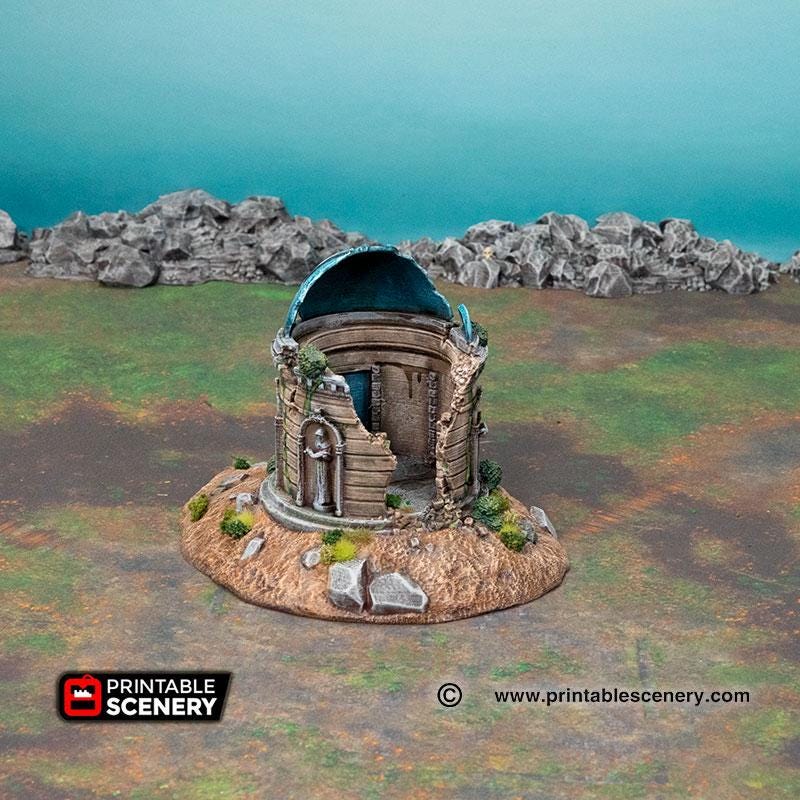 Hallowed Mausoleums 3 Crypt Set
