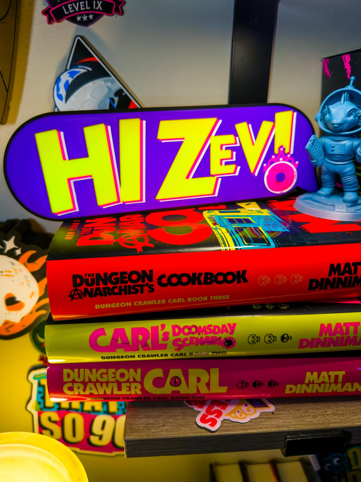 Dungeon Crawler Carl LED Lightbox — Hi Zev!
