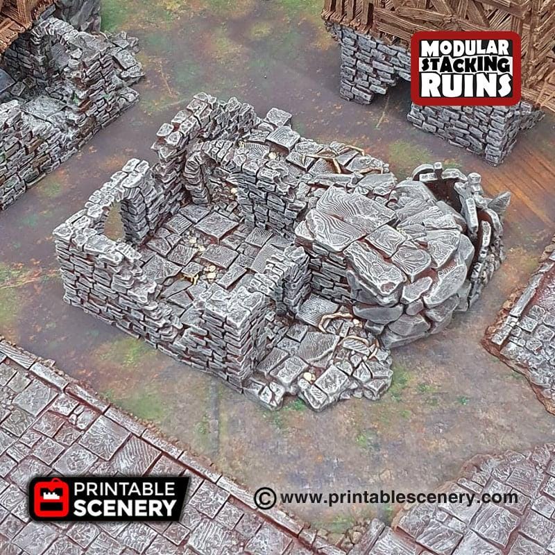 Rickety Lodgings Ruined City Terrain